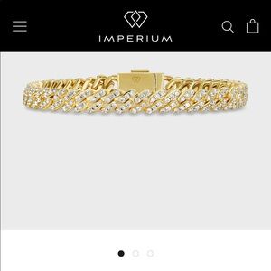 Imperium tennis bracelet